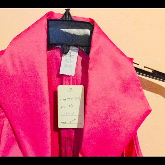 "HOT PINK Sleeveless Blouse"  NEW!!## - Picture 2 of 3